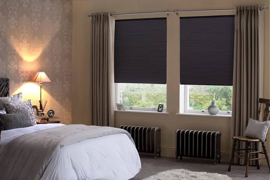 Remote Control sunscreen and blackout window blinds, roller blinds 18