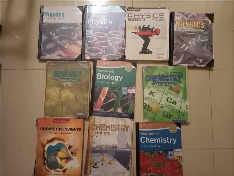 o levels books,past papers,topicals,notes 0