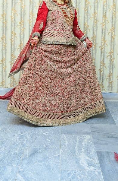 Bridal lahnga for barat 10/10 condition only 1 day used 2