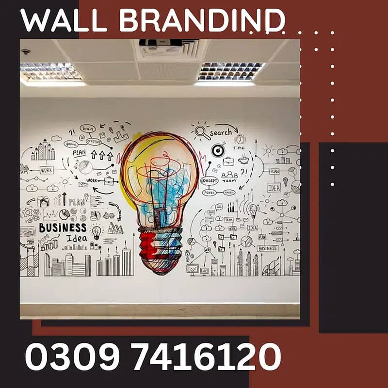 3D Wallpapers | Mural wallpictures | Wall Branding for Offices & Homes 5