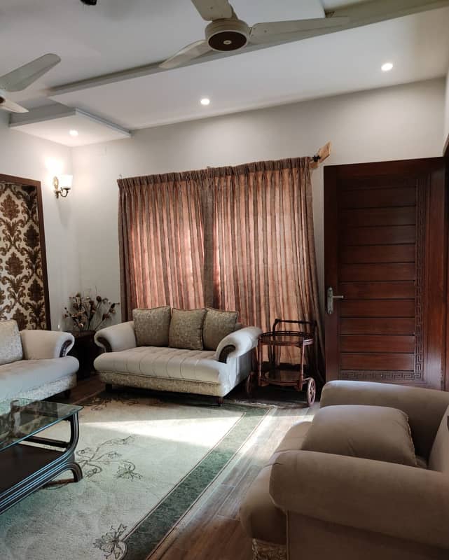 10 Marla Lower Fully Furnished Portion Available For Rent In Sector C 1