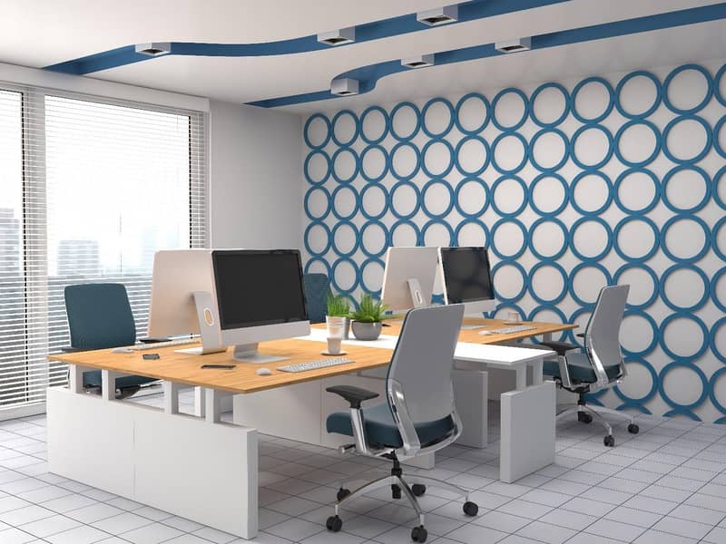 office & Home wallpaspers in lahore, wall branding, wallpapers offices 12