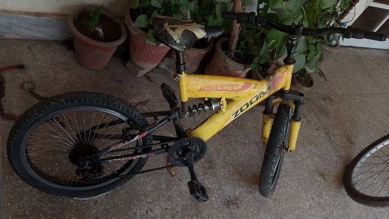 Mountain Bikes Good Condition Imported red and yellow. 3
