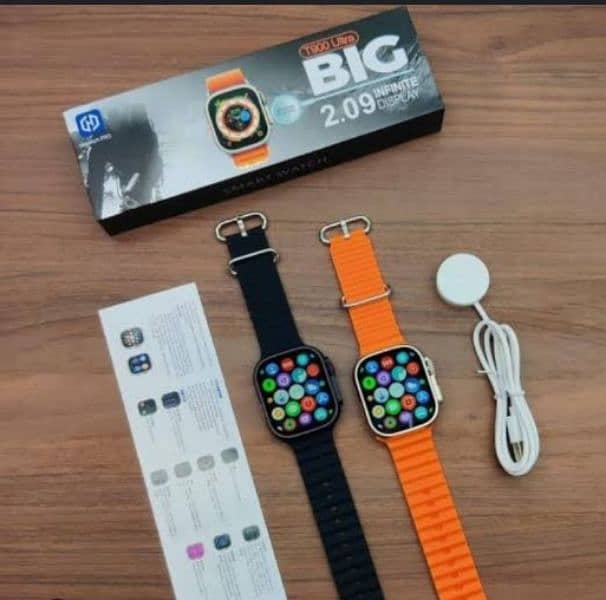 The LED smart watch. 0