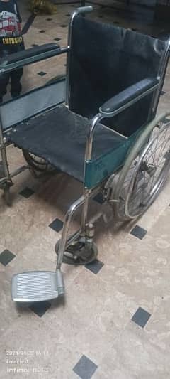 wheel chair almost new