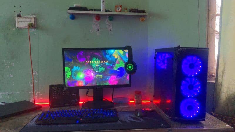 Gaming PC complete setup 0