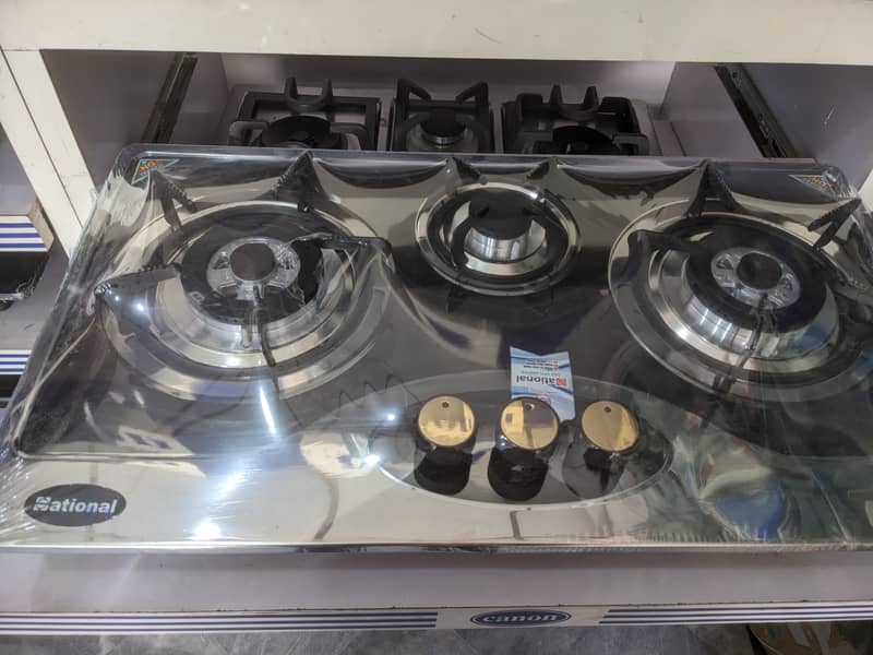 National 3 Burner Gas Hob 0