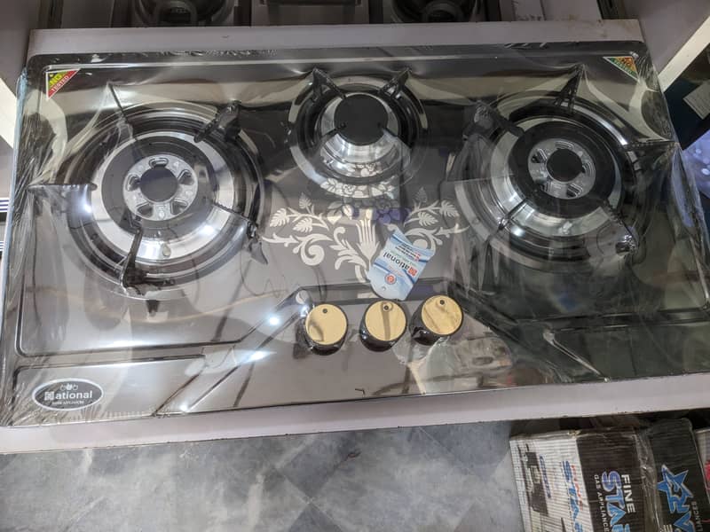 National 3 Burner Gas Hob 3