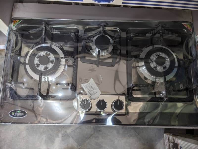 National 3 Burner Gas Hob 5