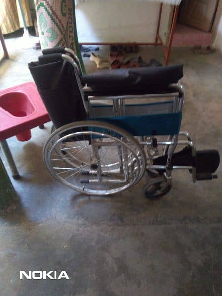 Wheel Chair With FREE Toilet Seat 0