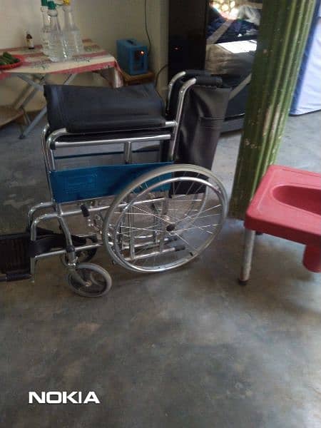 Wheel Chair With FREE Toilet Seat 1