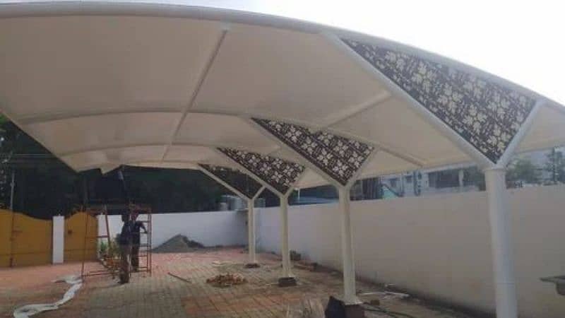 Tensile Shed / Car Parking Shade / Canopy Tensile / Pool Shed 1