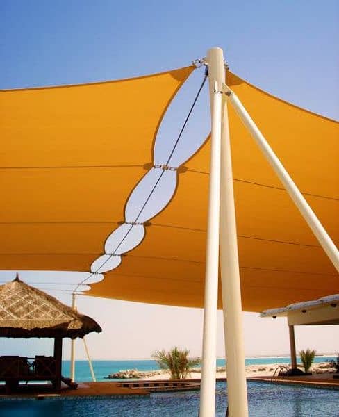 Tensile Shed / Car Parking Shade / Canopy Tensile / Pool Shed 4