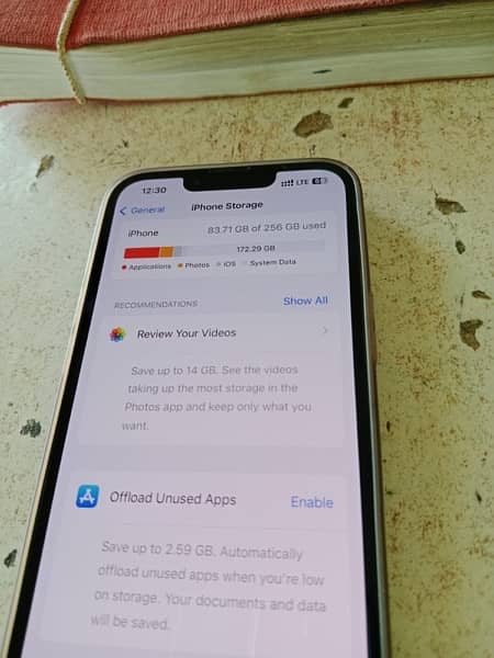 iphone 13 pro (pta approved) 256gb 12