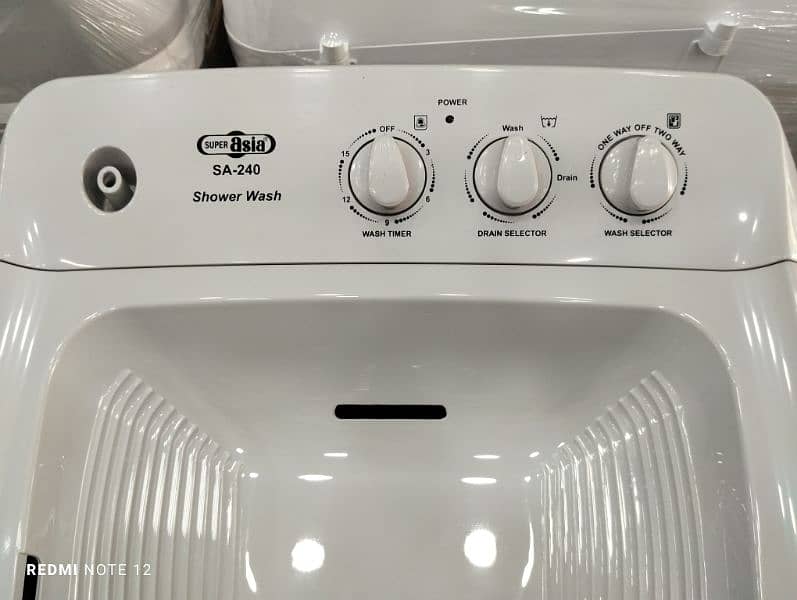 Washing Machine Super Asia Model:SHW-240 Stock Available 3