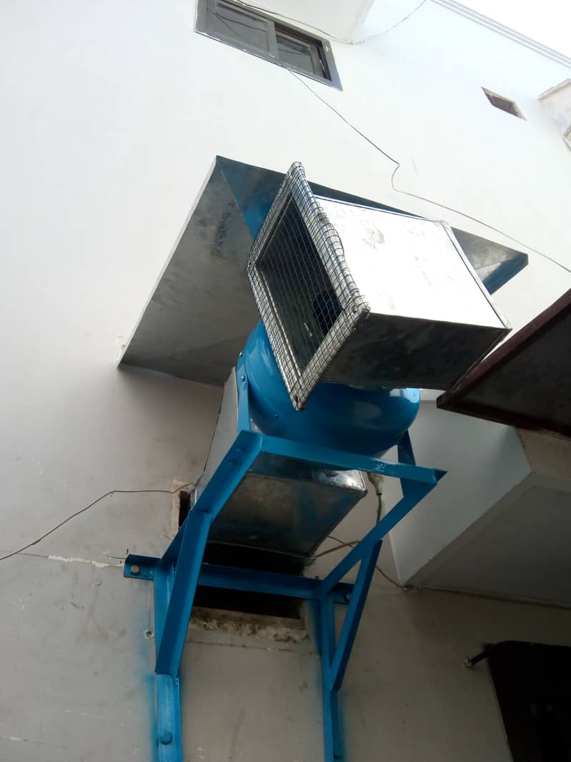 kitchen vents (exhaust nd fresh air system) 8