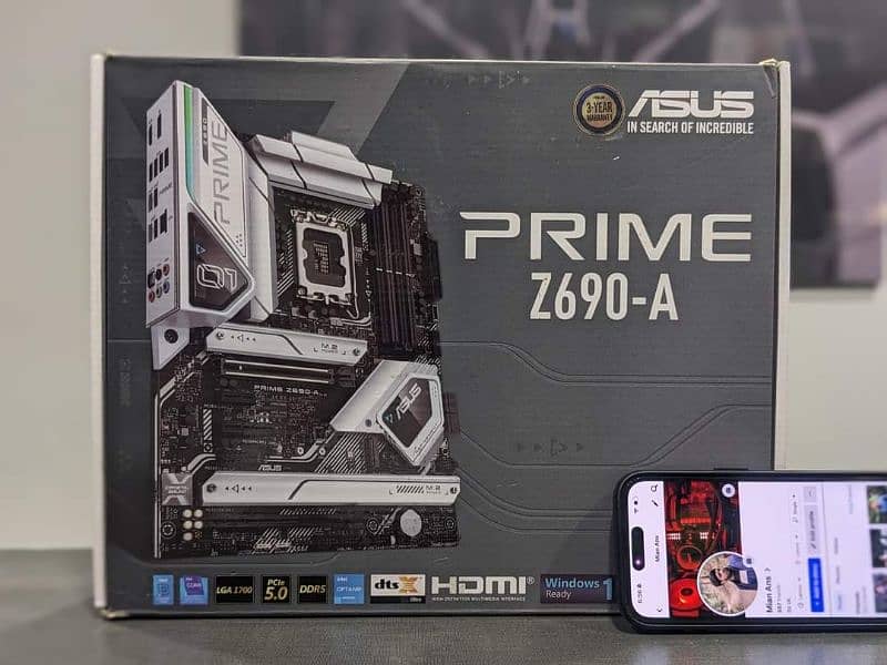Z690-A DDR5 Asus prime with box 0