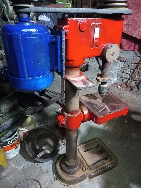 Bench Drill For Sale With Jenion Moter Contct No 03257736442 2