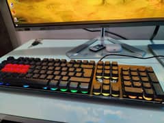 mechanical rgb bloody gaming keyboard