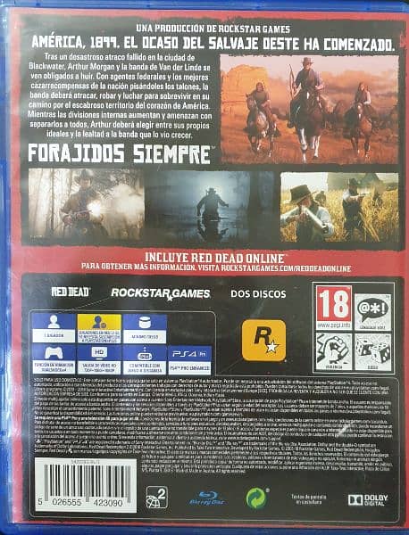 RDR2 Red dead redemption 2 Game For Playstation 4 contect#03230130078 3