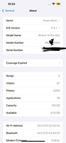 iPhone 13 pro max 128gb no scratch  10/10 water profe 100% origina 1