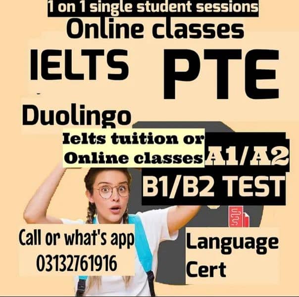 IELTS PTE DUOLINGO LANGUAGE CERT TUTOR OR ONLINE CLASSES 11