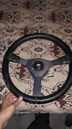 Orignal MOMO steering wheel for project & modified cars