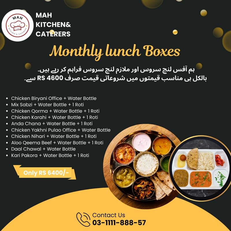 Delicious Food | Catering & Restaurant | Lunch Box Service in Karachi 0