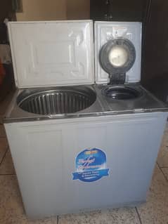 Super Asia steel twin tub washing machine