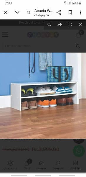 Shoe rack in very good quality customisable 2