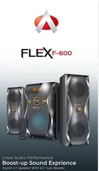 Audionic Flex F-600 (2.1 Speaker) 3
