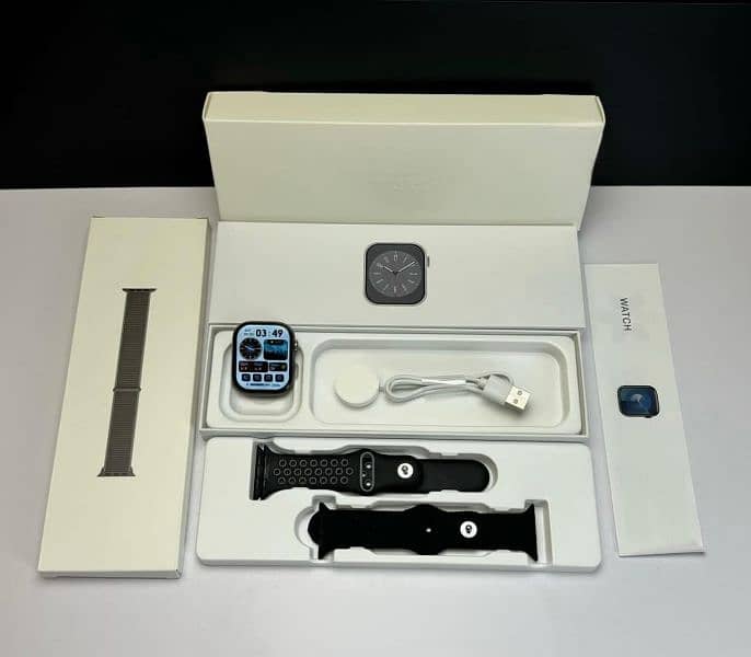 7 in 1 Ultra Smartwatch|DT900 ultra|Wholesale|Apple Logo|hk9 pro plus| 5
