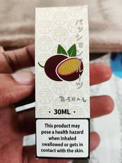 tokyo vape passion fruit iced flavour juice for pod mode 30mg