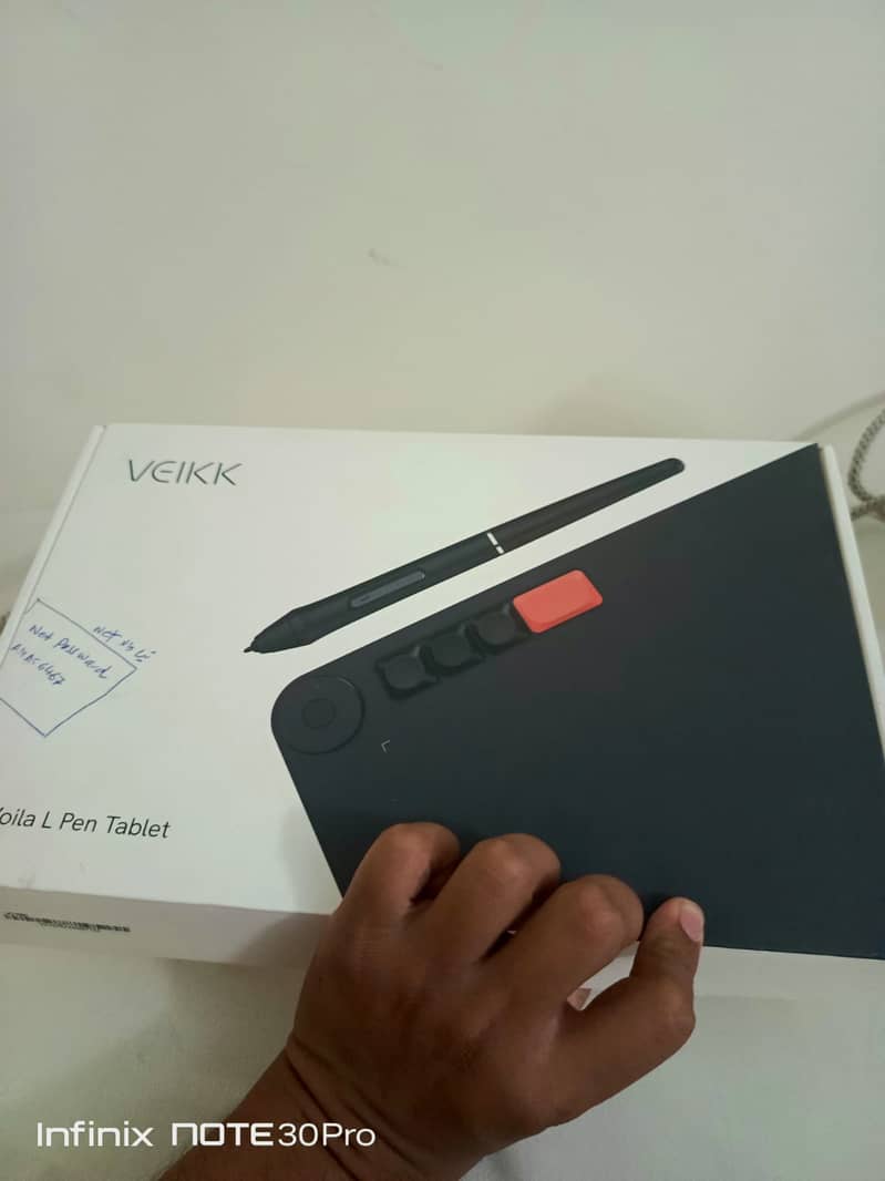 Drawing Tablet VEIKK Voila L Drawing Pad 10X6 inch - Used / Karachi 0