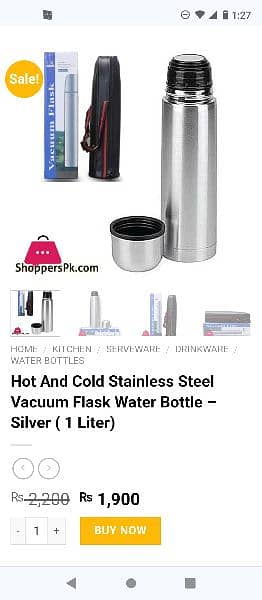 HOT AND COLD VACCUME FLASK 15
