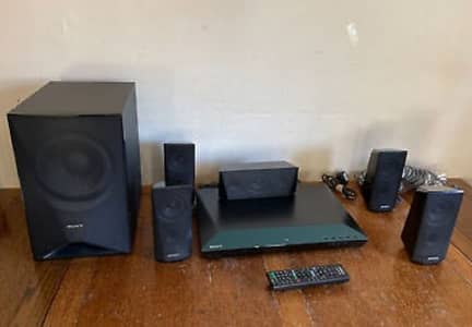 Sony 3D Blu-ray home theater smar function 1000 Watt