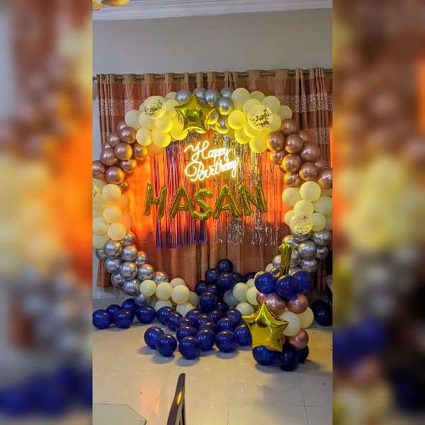 birthday Decoration | party Decoration | Event Decor | customize theme 10