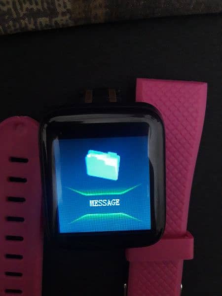 Smart Watch Purple Color free box 2