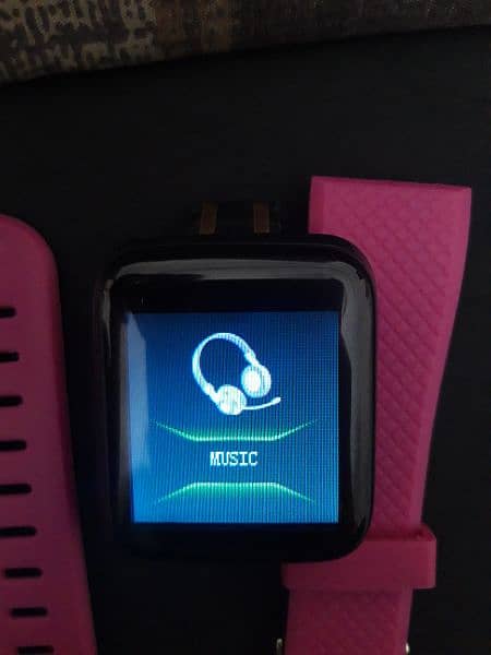 Smart Watch Purple Color free box 3