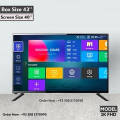 Dhamaka Offer ! 43 inch Andriod Smart Led tv Box Pack Offer