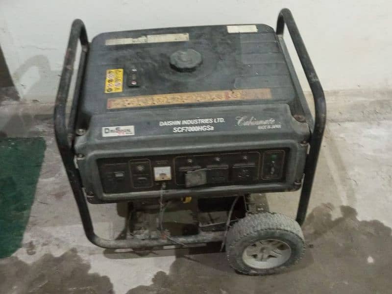 6.5 kva generator for sale imported from saudia 0