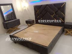 Double Bed , Bed set , side tables & Dressing table