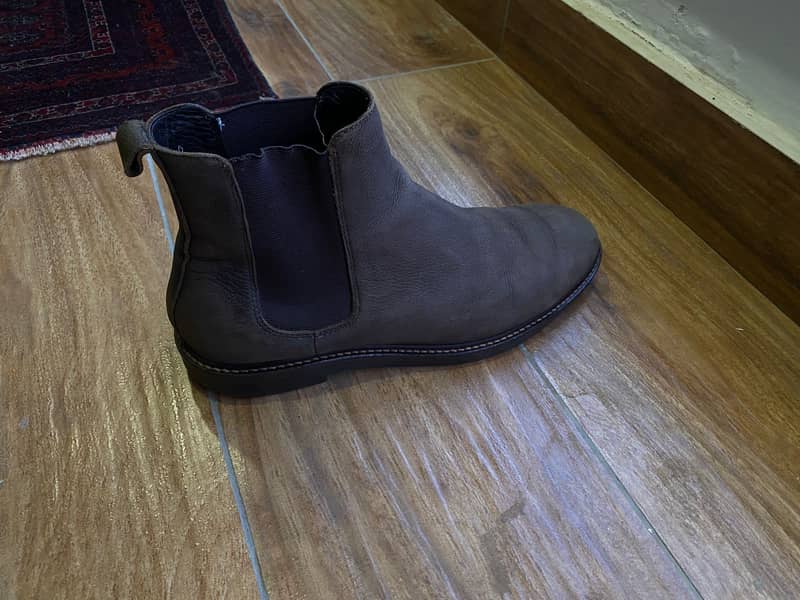Suede Chelsea Boots - Lama 3