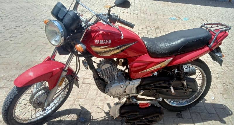 yamaha ybz bike urgent sale good condition. 0301-2340694 1