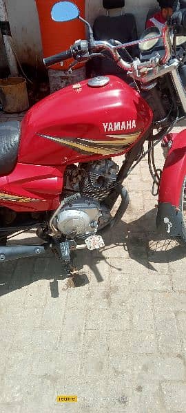 yamaha ybz bike urgent sale good condition. 0301-2340694 2