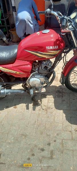 yamaha ybz bike urgent sale good condition. 0301-2340694 5
