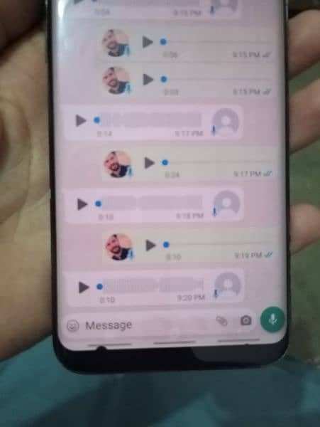Samsung s8plus screen . fault only dot  .  wtsup number  0 3 184107646 0