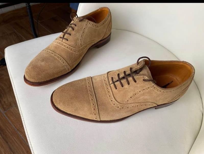 Suede Formal Shoes 0