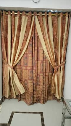 3 pair of fancy curtains. .