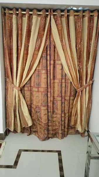 3 pair of fancy curtains. . 1